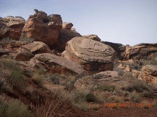 80 6uh. Canyonlands - Lathrop trail hike