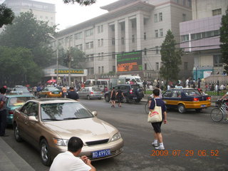 12 6xv. China eclipse - Beijing morning run