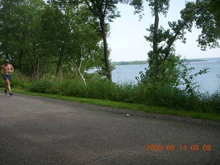 Afton, Minnesota, run - Adam running