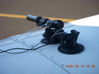 Red Creek airstrip - my grassy wing