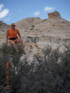 171 704. Escalante to Kodachrome - Adam on slickrock
