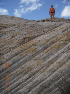 175 704. Escalante to Kodachrome - Adam on slickrock