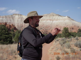 198 704. Escalante to Kodachrome - Panorama trail - Neil