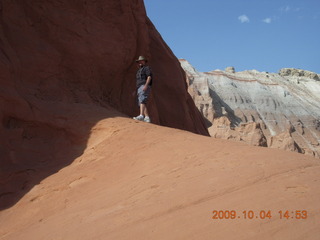 251 704. Escalante to Kodachrome - Panorama trail - Neil