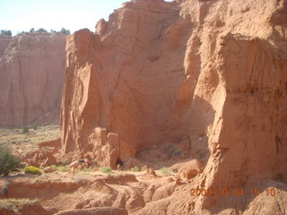 294 704. Escalante to Kodachrome - Panorama trail - Cool Cave - Adam