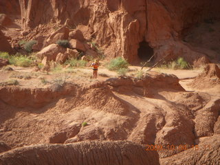296 704. Escalante to Kodachrome - Panorama trail - Cool Cave - Adam