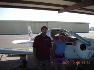 144 705. Neil and Adam and N4372J at Deer Valley (DVT)