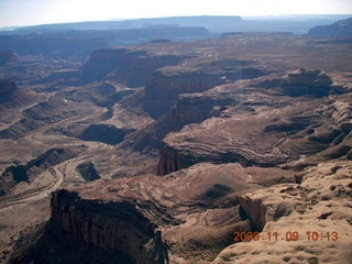 37 719. aerial - Dirty Devil airstrip area