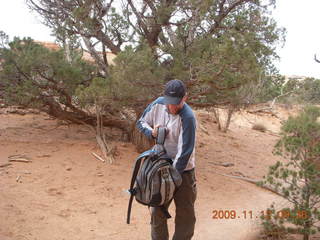 16 71c. Arches National Park - Devils Garden hike - Coop