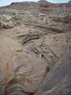 64 71d. Little Wild Horse Pass slot-canyon hike