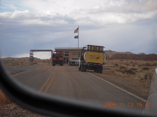 300 71d. Goblin Valley State Park - rear view of Visitors Center