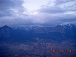 7 71e. aerial - HVE to Hite - mountains