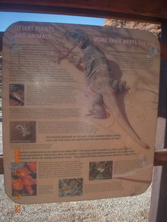 129 72r. Snow Canyon State Park sign