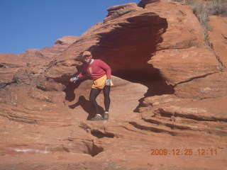 137 72r. Snow Canyon State Park - Hidden Pinyon trail - Adam