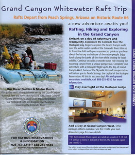 120 72s. literature for Grand Canyon West