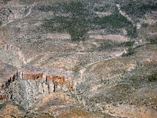 aerial - Horseshoe reservoir