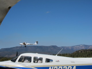 aerial - mountains near Payson (PAN) - waterfall
