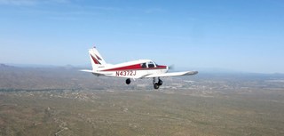 Sean's air photo - N4372J in-flight