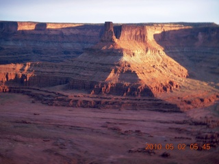 15 772. aerial - near Tangri-la (UT68), Caveman Ranch at dawn