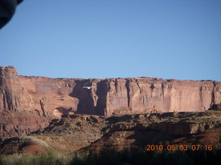 74 773. Mineral Canyon airstrip - RedTail airplane climbing out