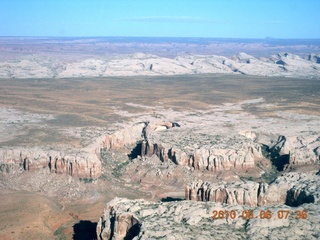 30 776. aerial - near Bluff, Utah