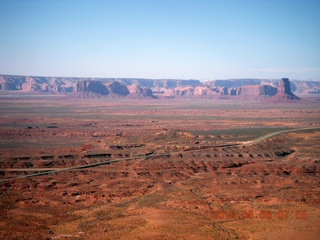 55 776. aerial - Monument Valley, Utah