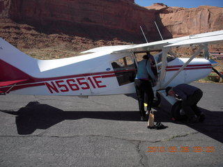 59 776. Mary and Joseph and Maule N5651E at Monument Valley (UT25)
