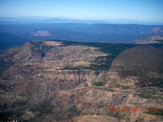 75 776. aerial - Mogollon Rim near Payson