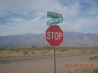 29 778. Safford Airport (SAD) run - Airport Road