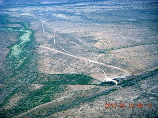 aerial - Alamo Lake airstrip