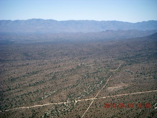 aerial - Alamo Lake aera