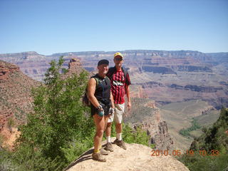 Grand Canyon hike - Adam and Matt
