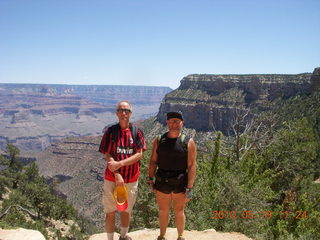 Grand Canyon hike - Matt and Adam