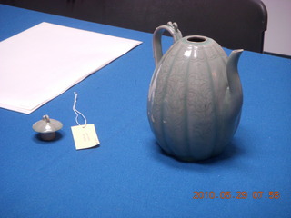 Princeton reunions - Art Museum - rare Korean teapot