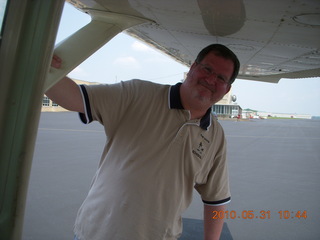 my Sony 580 camera on my wing