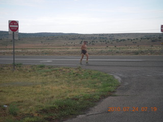 Holbrook Airport (P14) - Route 66 sign