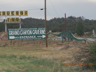 Grand Canyon Caverns (L37) trip - run on Route 66