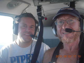 Adam and Bob flying N8377W