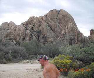 Elizabeth and Dave on Bagdad run