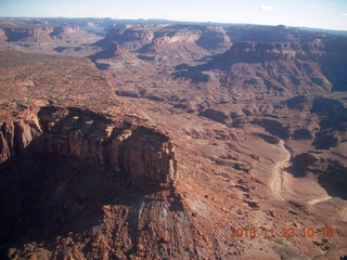 74 7dp. Moab trip - aerial Happy Canyon area
