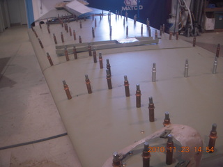 127 7dp. Moab trip - sheet metal work - 'But is it art?'