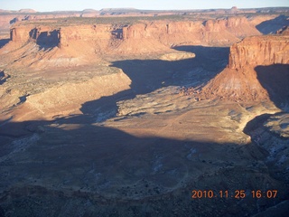 89 7dr. Moab trip - aerial - Happy Canyon airstrip