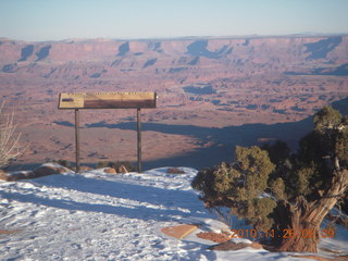 40 7ds. Moab trip - Needles Overlook with sign
