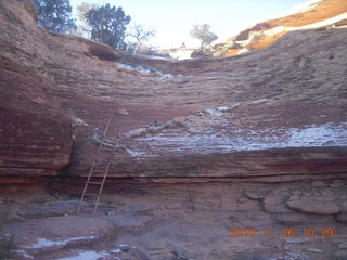 72 7ds. Moab trip - Needles - Confluence Overlook hike - ladder