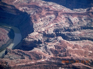 200 7dt. Moab trip - aerial - Canyonlands - Green River