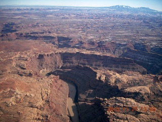 203 7dt. Moab trip - aerial - Canyonlands - Green River