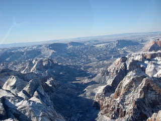 40 7ex. Zion National Park trip - Sheri's pictures - aerial - Zion