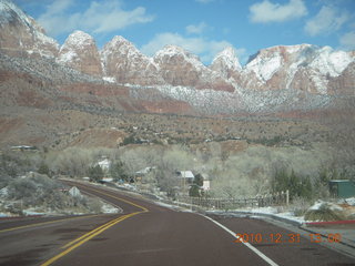 43 7ex. Zion National Park trip - driving