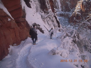 73 7ex. Zion National Park trip - Hidden Canyon hike