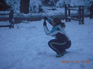 91 7ex. Zion National Park trip - Sheri taking a picture
